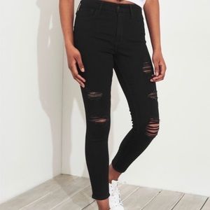 Hollister Distressed Skinny Jeans